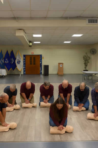 CPR Certification Brandon class in action